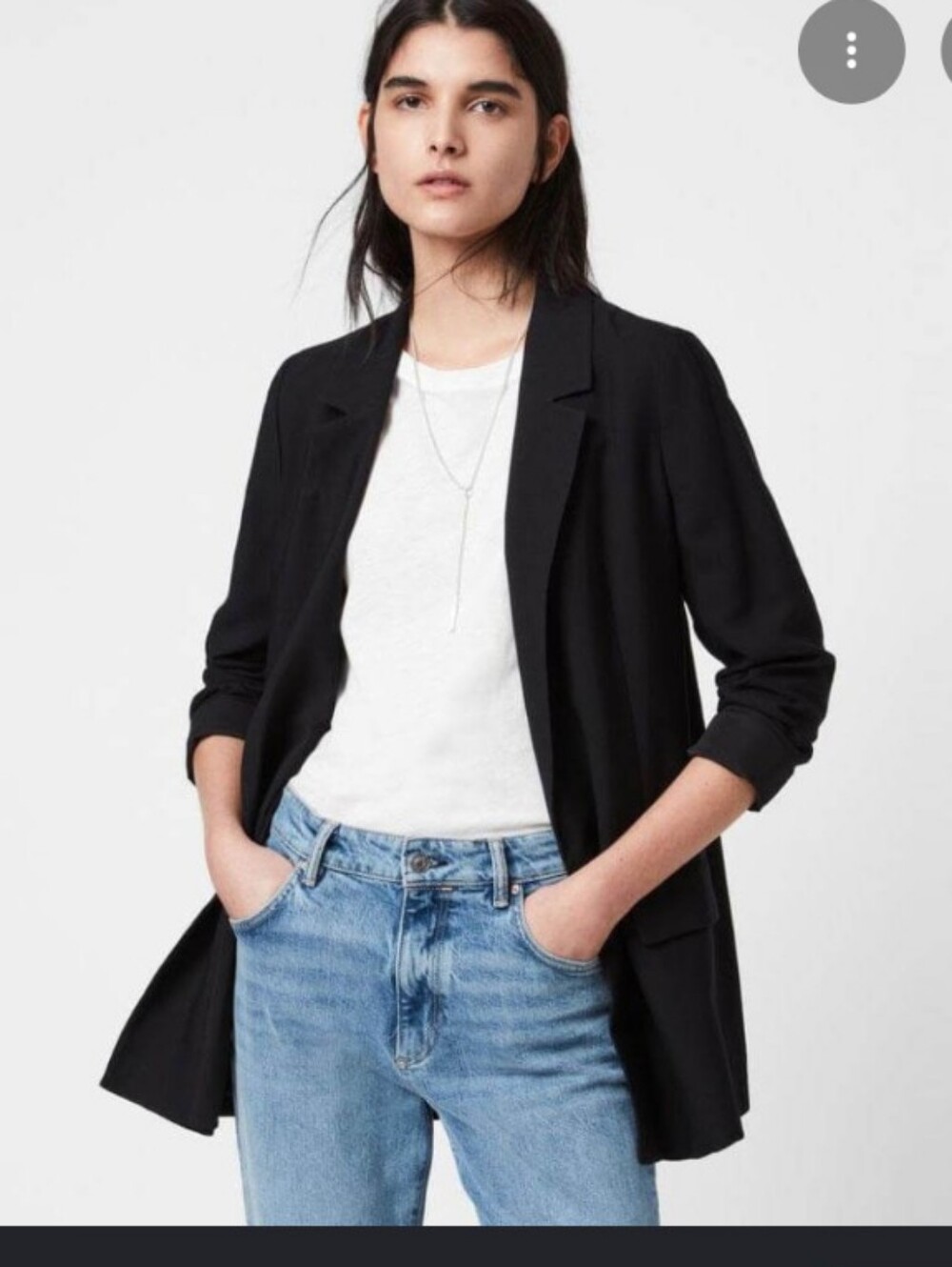 All Saints Aleida Blazer Open Front